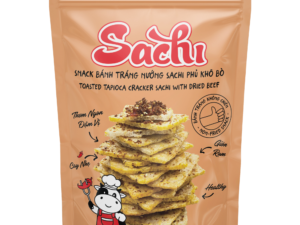 SACHI TOASTED TAPIOCA CRACKER WITH DRIED BEEF