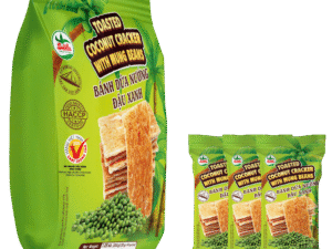 SACHI TOASTED COCONUT CRACKER WITH MUNG BEANS